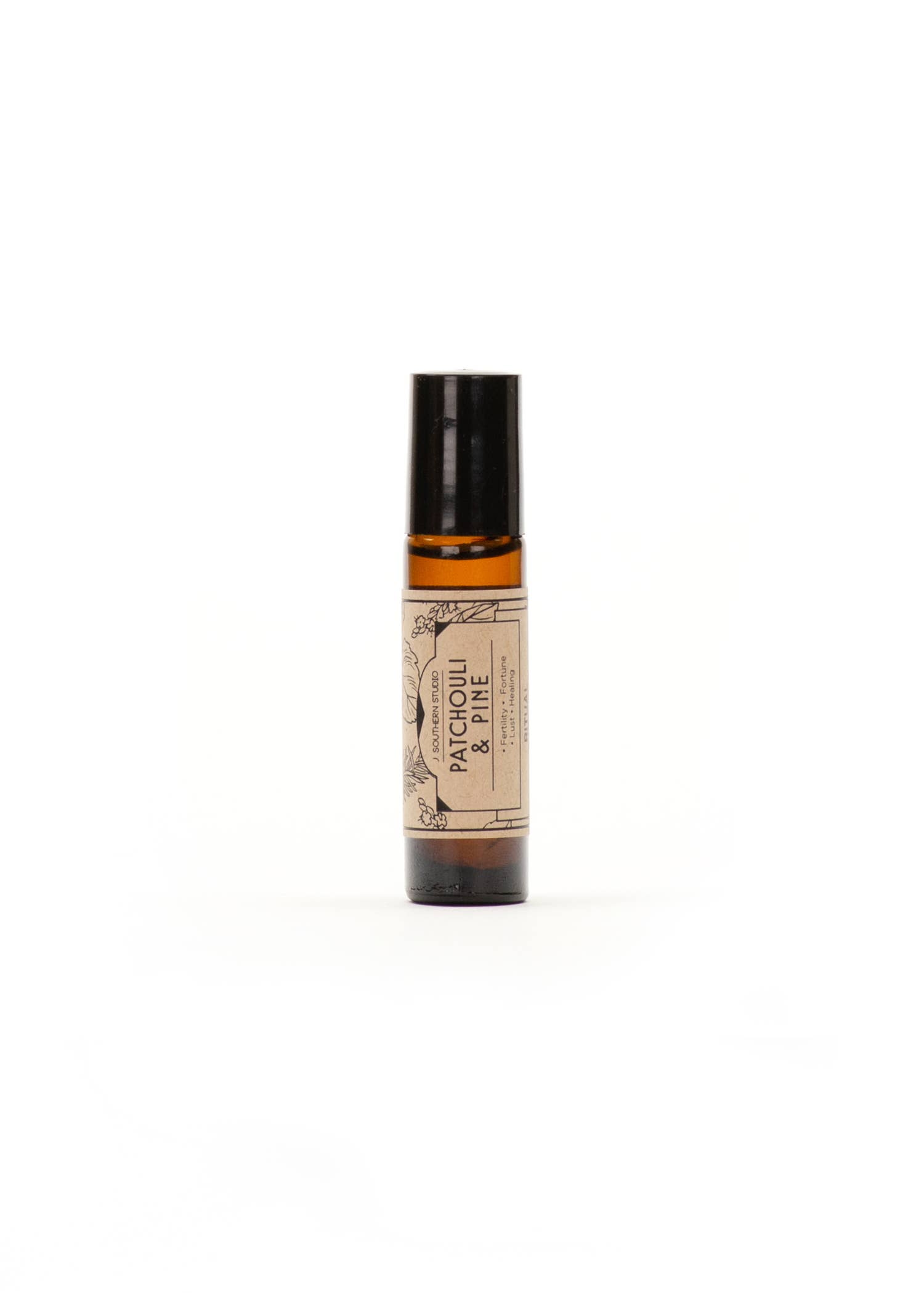 J. Southern Studio - Wholesale Bath/Body Oil - Patchouli & Pine Ritual Body Oil with crystals and essential oils- 10 mL3