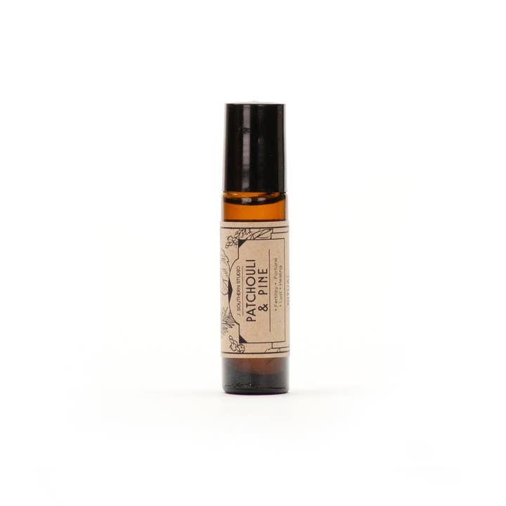 J. Southern Studio - Wholesale Bath/Body Oil - Patchouli & Pine Ritual Body Oil with crystals and essential oils- 10 mL3