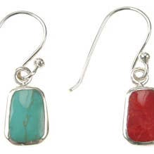 E2290Rosso per la vendita all'ingrosso da parte di Indigo Sterling Silver