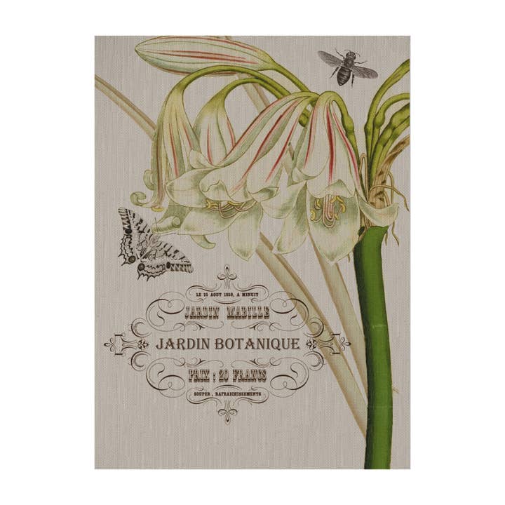 Arte de parede embrulhada em galeria de tecidos Jardin-Floral por atacado de SPLASHWORKS