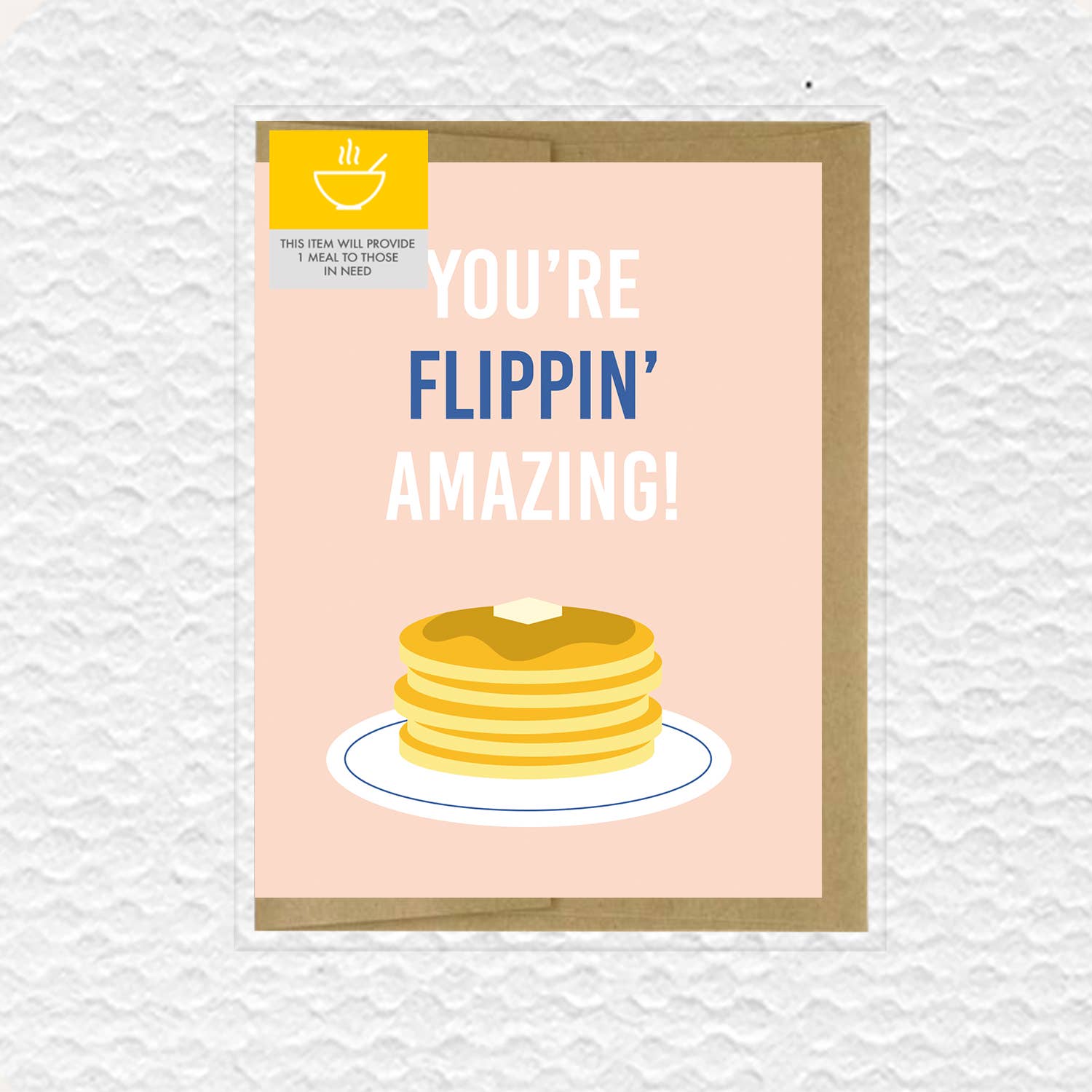 IMPAPER – Engroshandel Hverdagshilsen kort – Du er Flippin' Amazing Lykønskningskort1