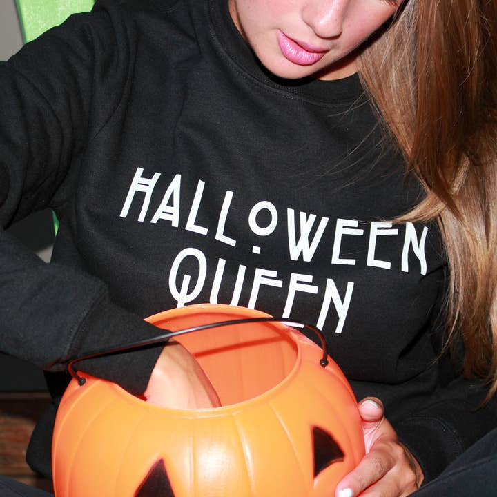 Sweatshirt mit Rundhalsausschnitt | Hallo-Queen für den Großhandel von Greeving Cards