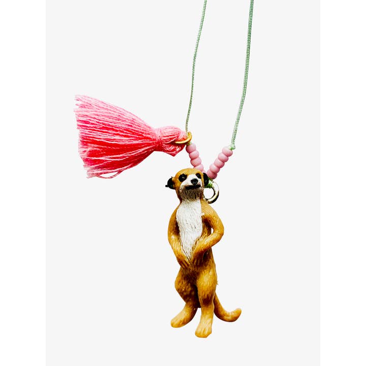 Meerkat Baby Buddy Necklace for wholesale by Sadie’s Moon