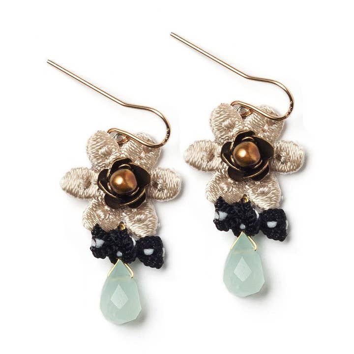 Boucles d'oreilles Summer Dew Drops pour la vente par Elements Jill Schwartz