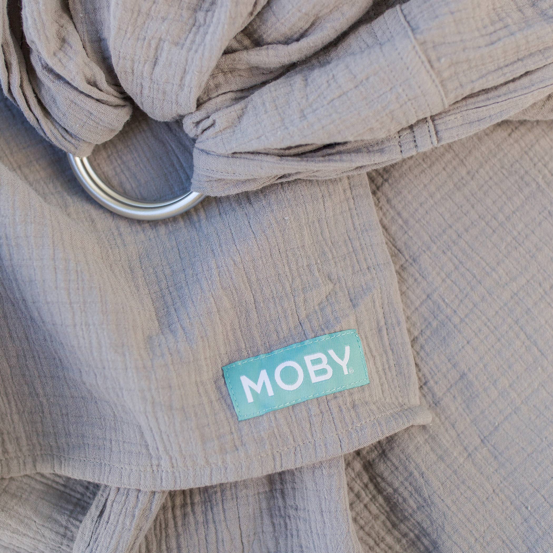 Moby - Wholesale Baby Wrap/Sling - Moby Sling - Pewter1