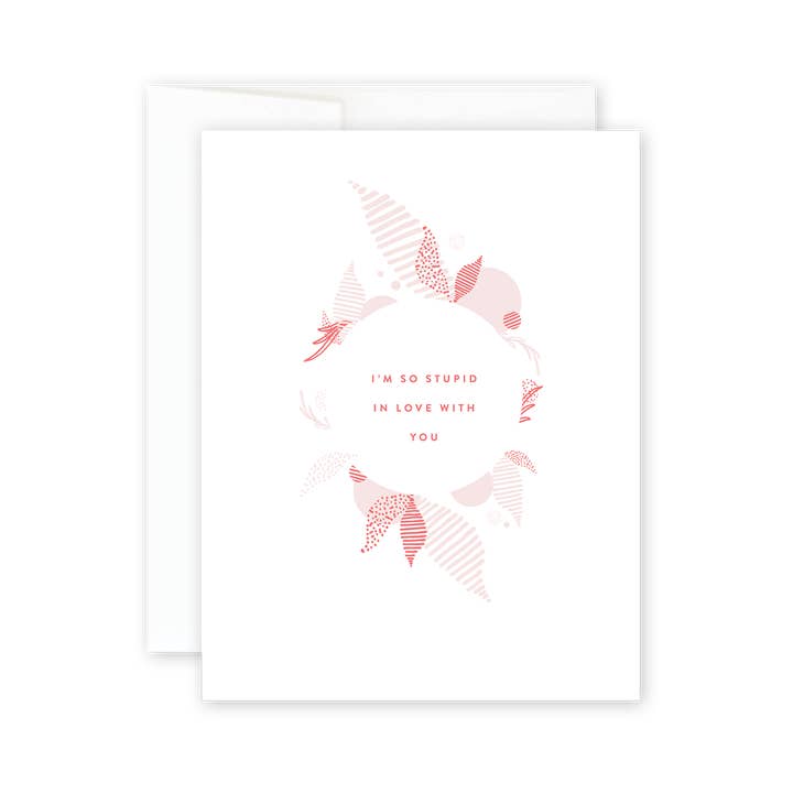 Stupid in Love for wholesale by Biba Letterpress