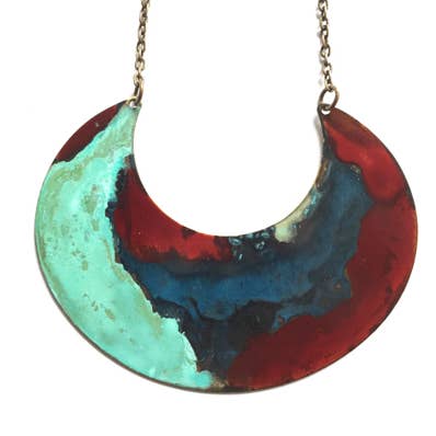 3" Dreifach-Patina-Rot für den Großhandel von ssd jewelry