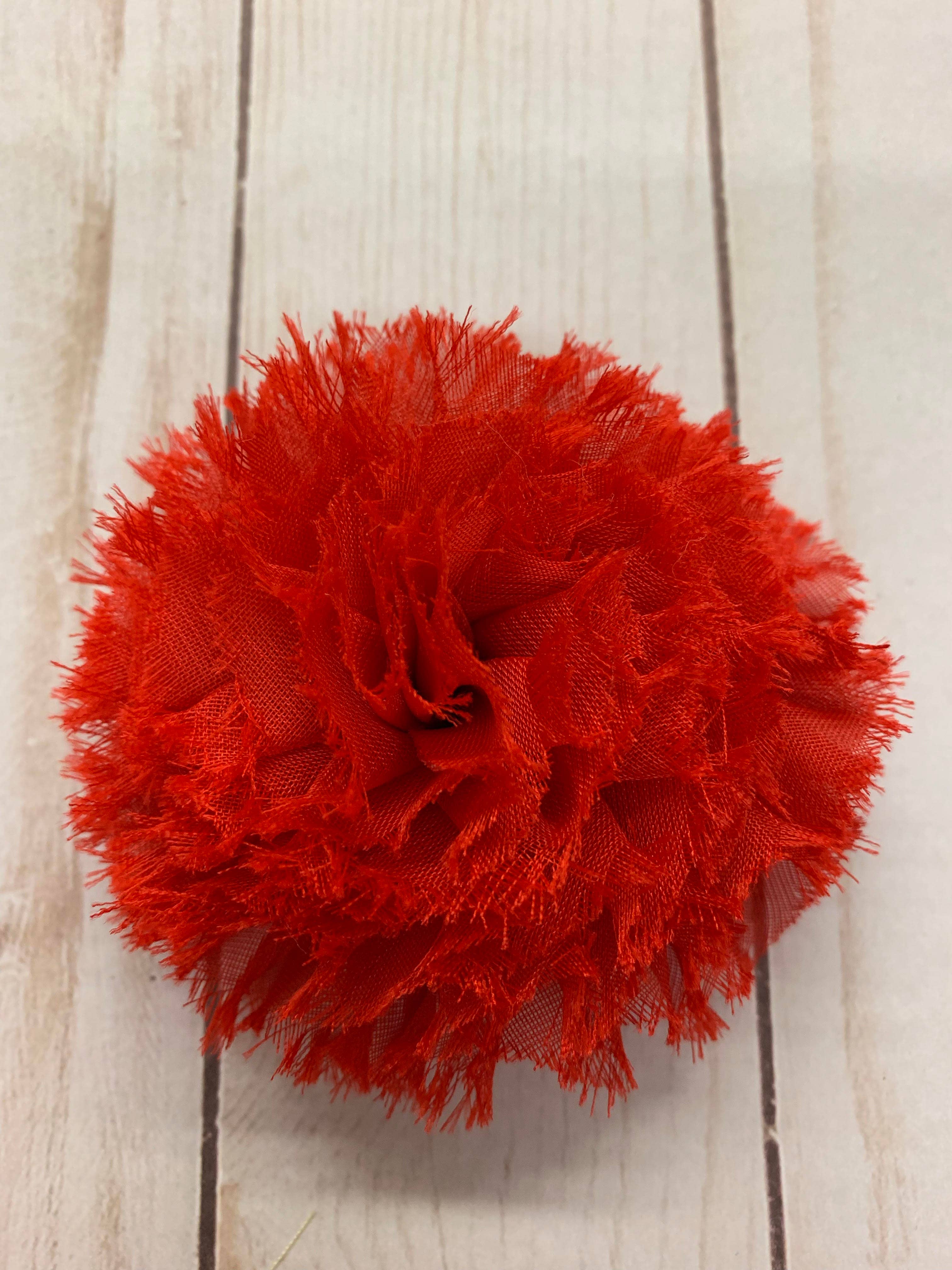 Rachel's Ribbons - Wholesale Hair Clip - Kids - Giant Shabby Flower Clip4