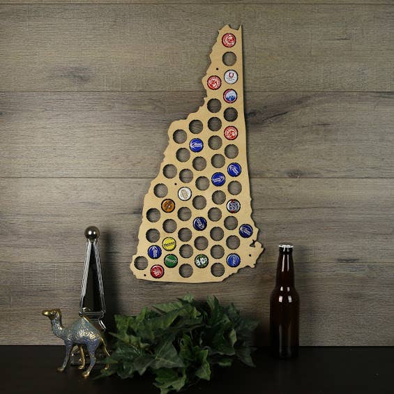 Torched Products - Wholesale Wall Accent - Men’s Gift State Beer Cap Map – Beer Cap Collector/Display88