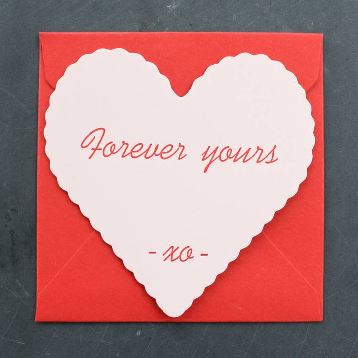 Forever Yours för wholesale av Etc. Letterpress