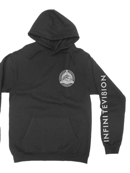 Rise From the Darkness Hoodie - Black for wholesale by Infinite Vision