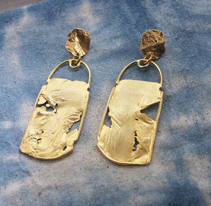 Lingua Nigra – Brincos de argola por atacado – Brinco Declaração Duas Nuvens Acima de Nove3