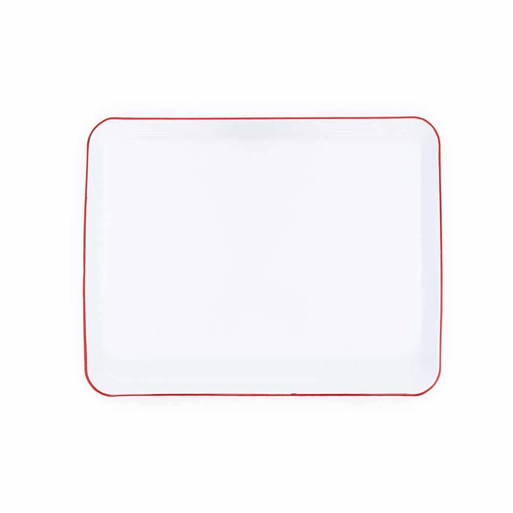 Crow Canyon Home - Wholesale Baking Sheet/Mat - Vintage Enamelware Large Rectangle/Jelly Roll Tray3