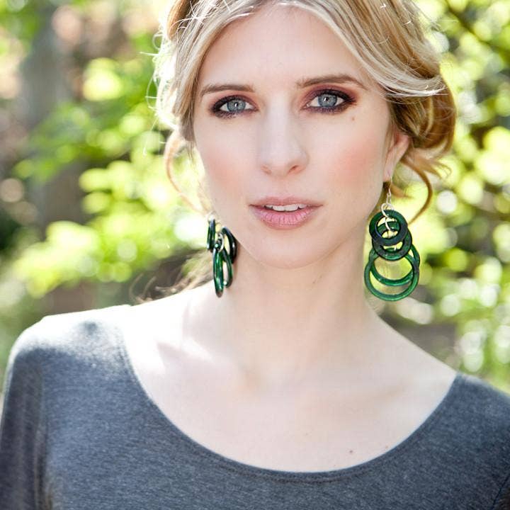 Smart Glass Recycled Jewelry - Vendita all'ingrosso Orecchini pendenti - ORECCHINI PENDENTI IN ARGENTO2