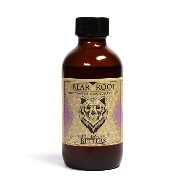 Bitters à la lavande Teton 4 oz pour la vente par Bear Root Bitters