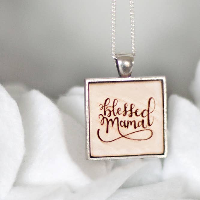 Little Allegory - Wholesale Pendant/Charm Necklace - Blessed Mama Necklace 2 designs3