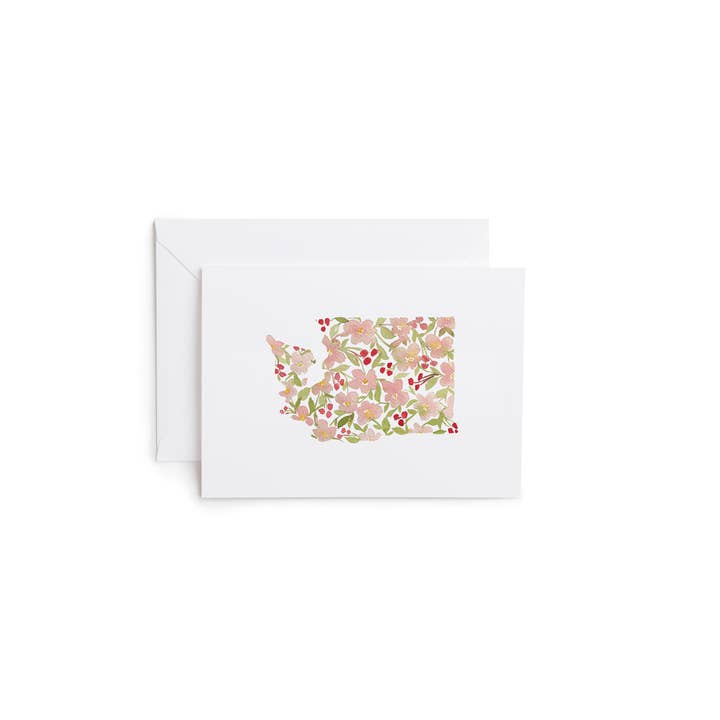 Good Sheila - Wholesale Everyday Greeting Card - Washington Apple Blossoms Card1