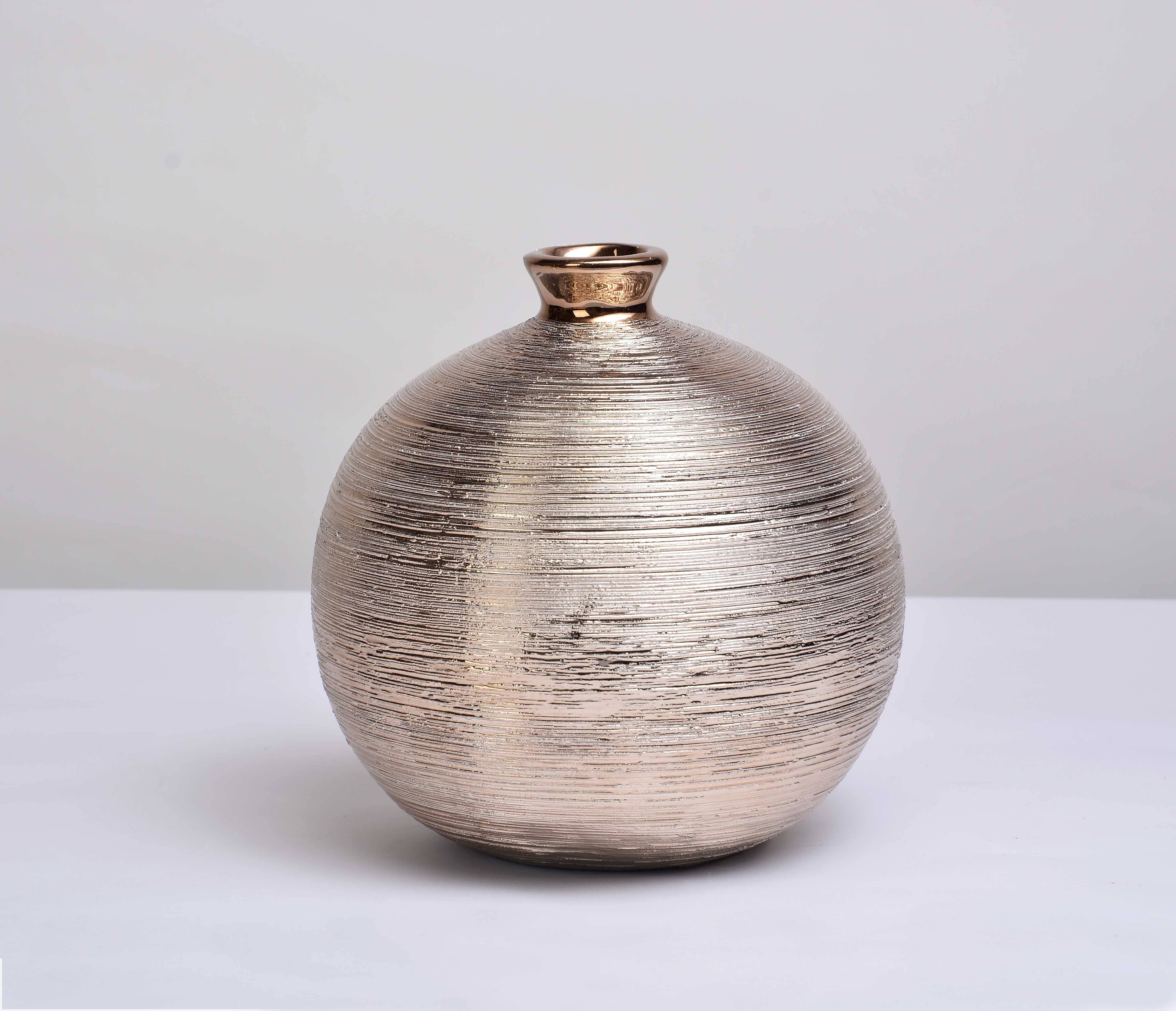 Drew Derose Design - Vente Vases - Vase rond à détail filé