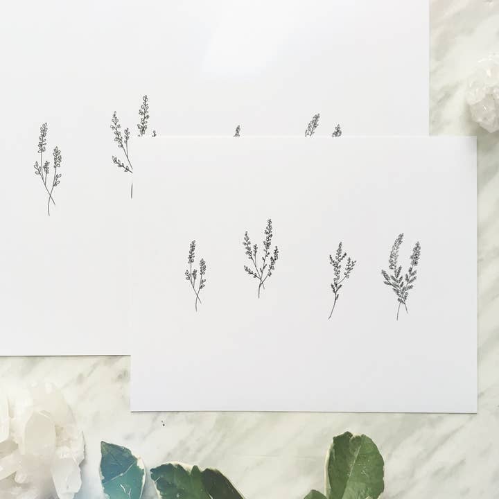 Katelyn Morse Art – wholesale Art print – Heather Art Print 8X101