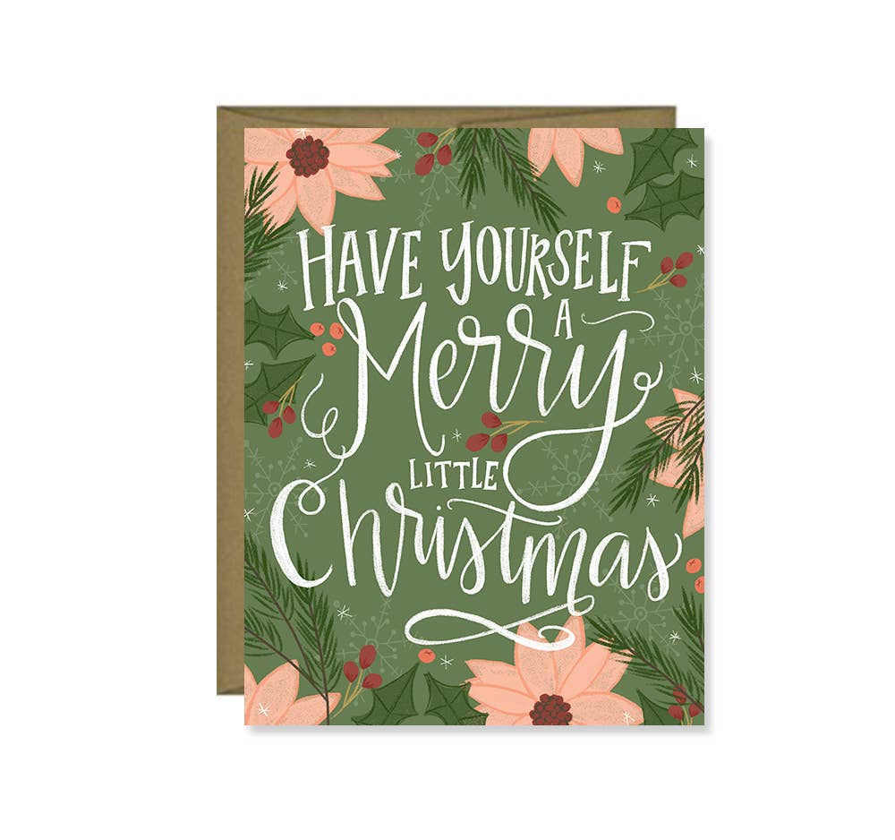 Pen & Paint - Wholesale Christmas Card - Christmas Card, Merry Little Christmas, Happy Holidays