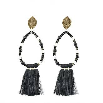 Blatt-Ohrringe für den Großhandel von NARA HANDMADE JEWELRY