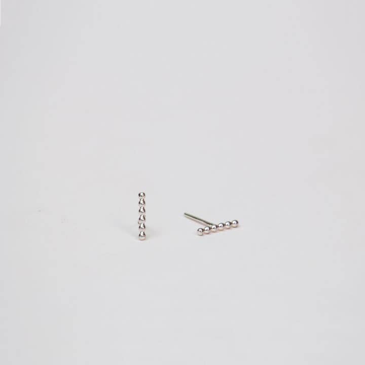 Pendientes de seis puntos rellenos de oro. para venta al por mayor de On a Limb Creative