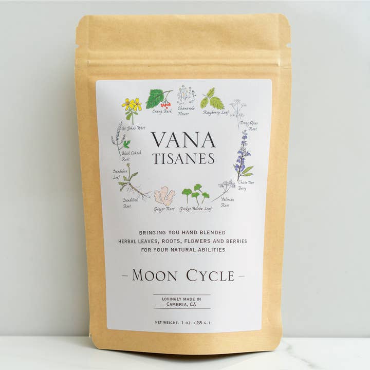 Vana Tisanes - Wholesale Health/Detox Tea - Moon Cycle Herbal Tea3