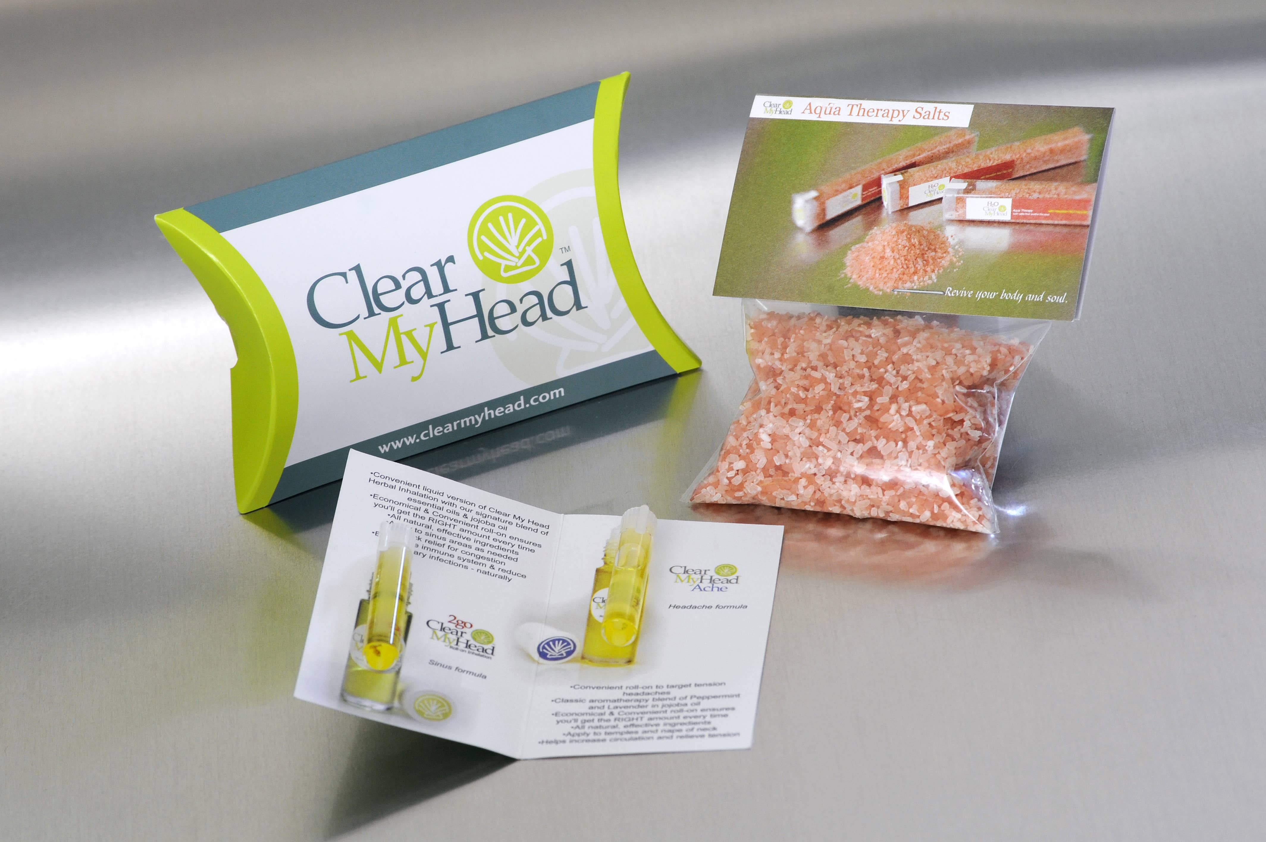 Clear My Head Ltd - Wholesale Retailer Sample - Beauty & Wellness - Wellness Amenity Kit – Sinus, Ache & Relaxation4