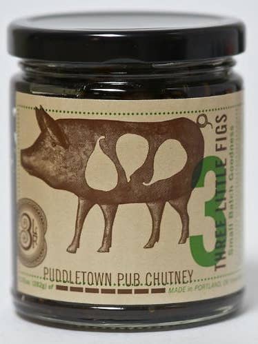 Puddletown Pub Chutney Jam for wholesale by Three Little Figs