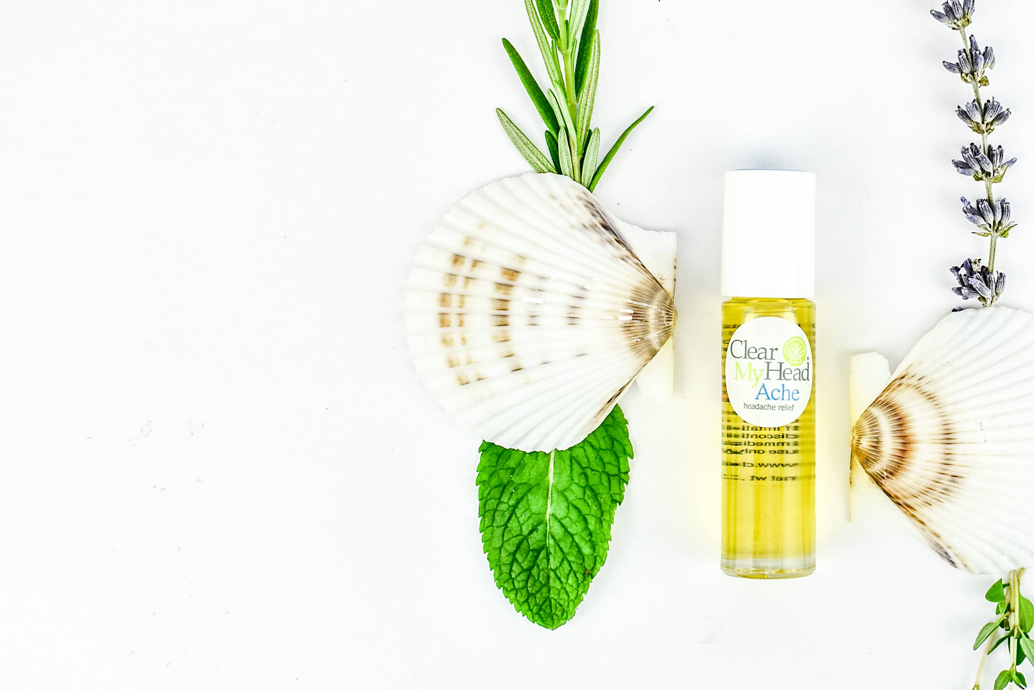 Clear My Head Ltd - Wholesale Essential Oil Roll-On - Ache Roll-On Natural Aromatherapy Headache Relief for Retail2