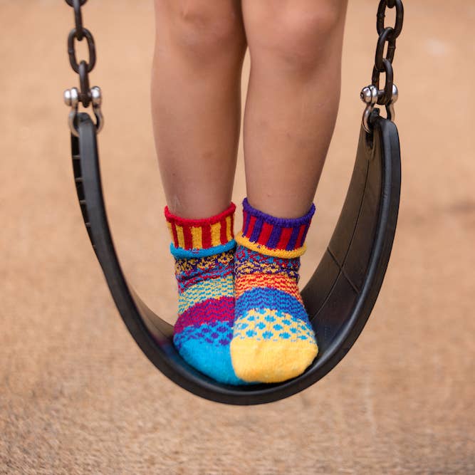 Solmate Socks – Meias - Crianças por atacado – Meias Firefly Kids | Eco-Friendly & Made in the USA2