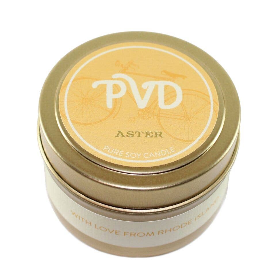 Aster Candle - Wholesale Jar/Filled Candle - Providence (PVD) Candle - 4oz, 16oz1