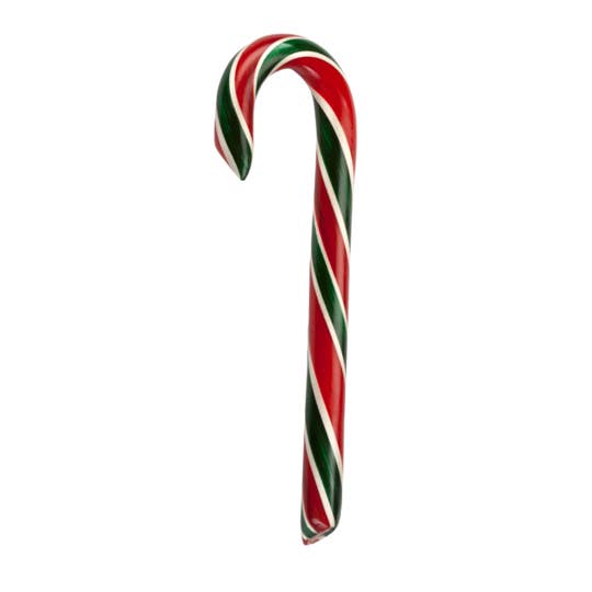 Hammond's Candies - Wholesale Candy Cane - Hand-Spun Jumbo Candy Cane - Cherry - 1.75 oz