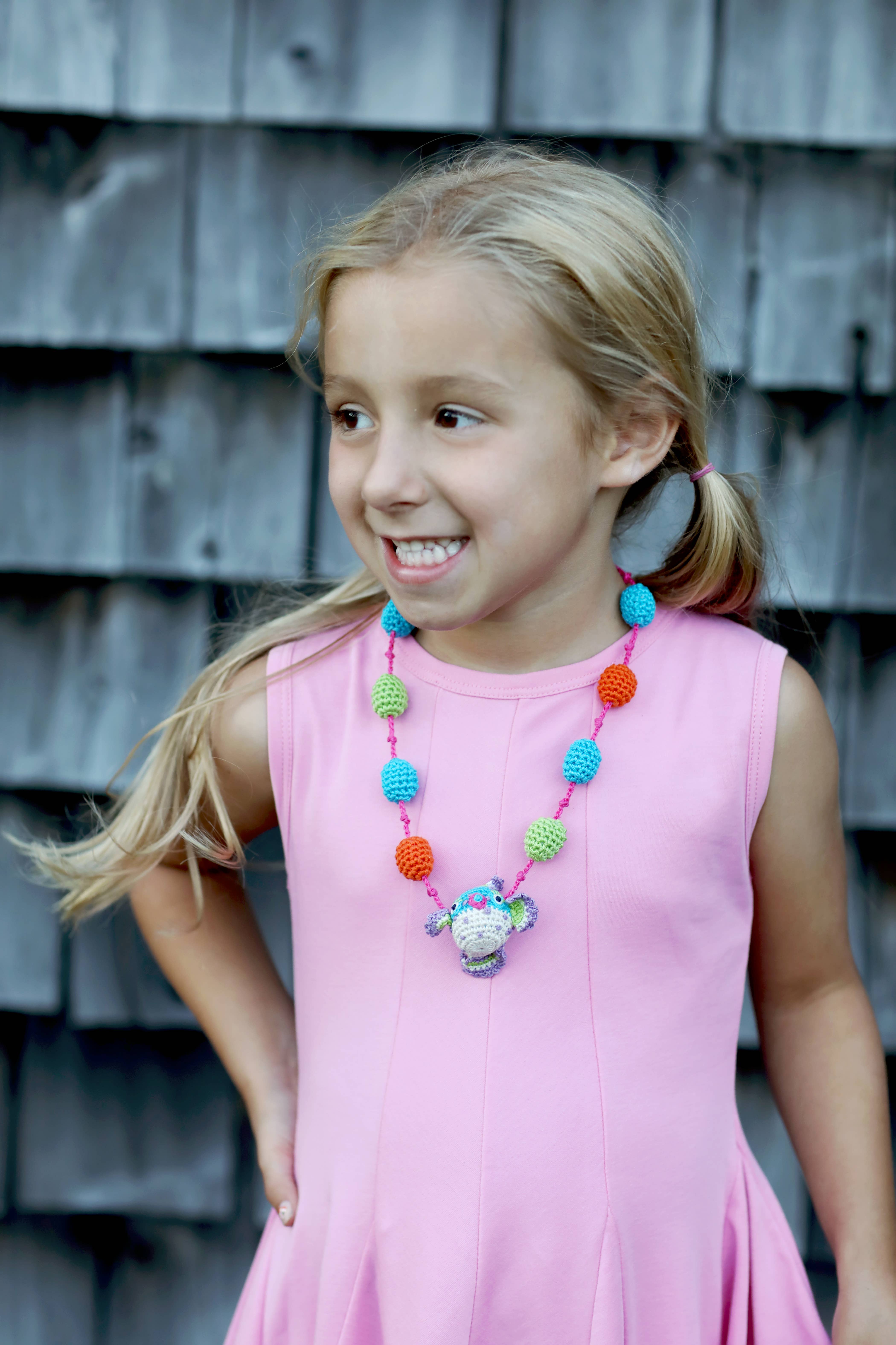 Lemon Loves Lime - Wholesale Kids Necklace - Kids - Necklace-Puffer Fish1