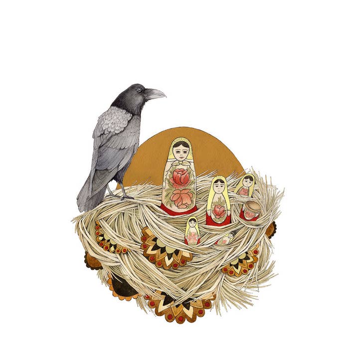 8"x10" Print - The Nesting Dolls - Collector for wholesale by Polanshek of the Hills