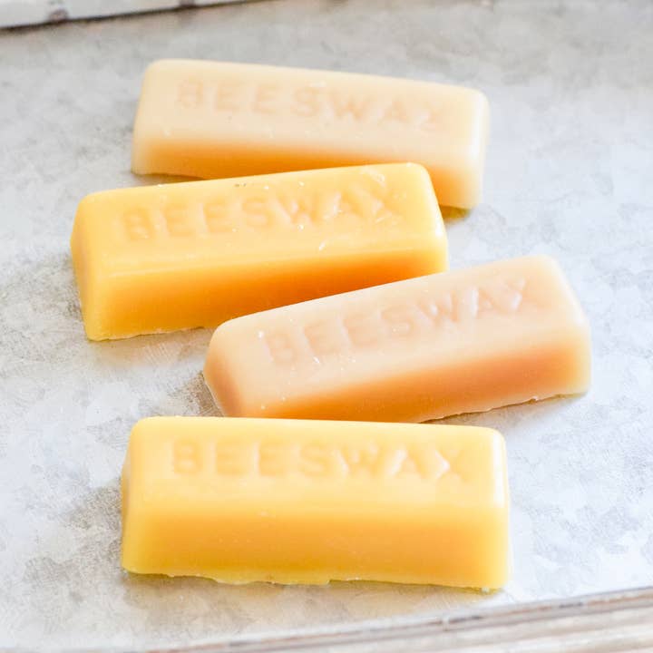 All-Natural Beeswax - 1 oz Bar for wholesale by The Bee Box