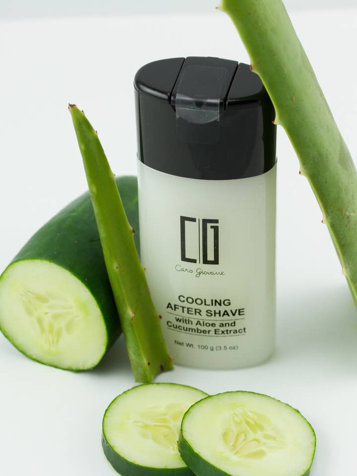 Cooling After Shave with Cucumber and Aloe for wholesale by Solo Giovane