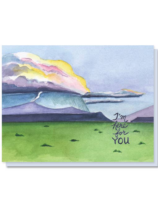 Here for You Card for wholesale by The Lavender Whim
