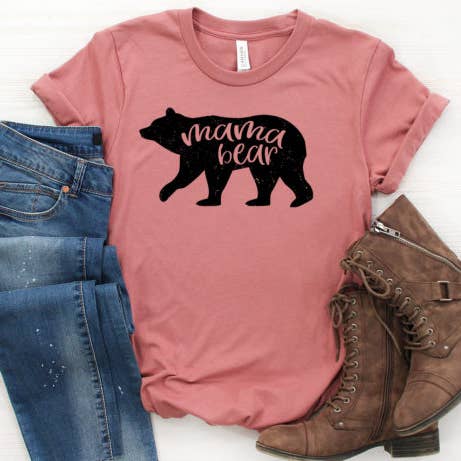 Mama Bear Tee for wholesale by Quotable Life