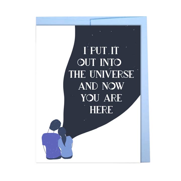 New Moon Paper Goods - Wholesale Love Card - Put It Out Into The Universe Card0