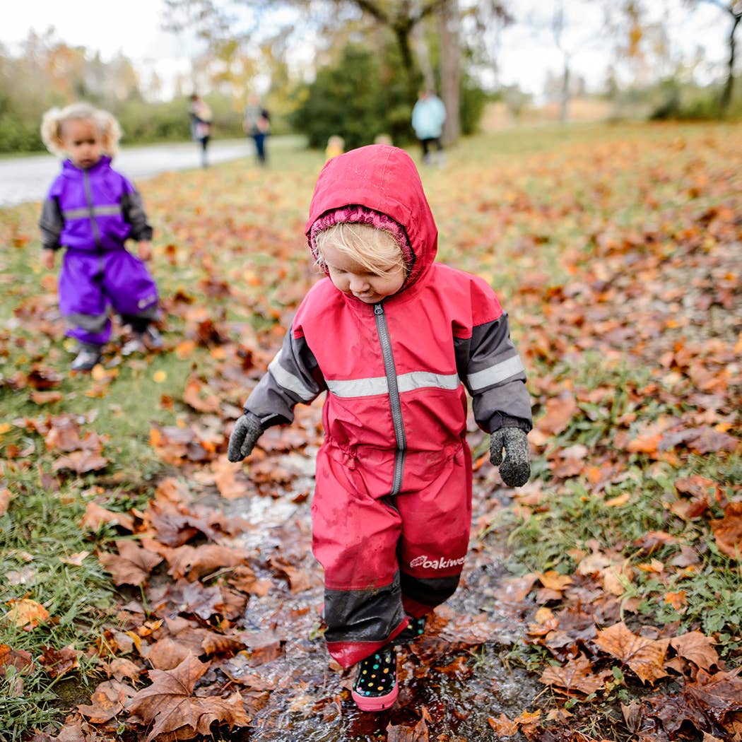 Oaki - Wholesale Rain Suit - Kids - Trail Suit (Kids'), Fiery Red3