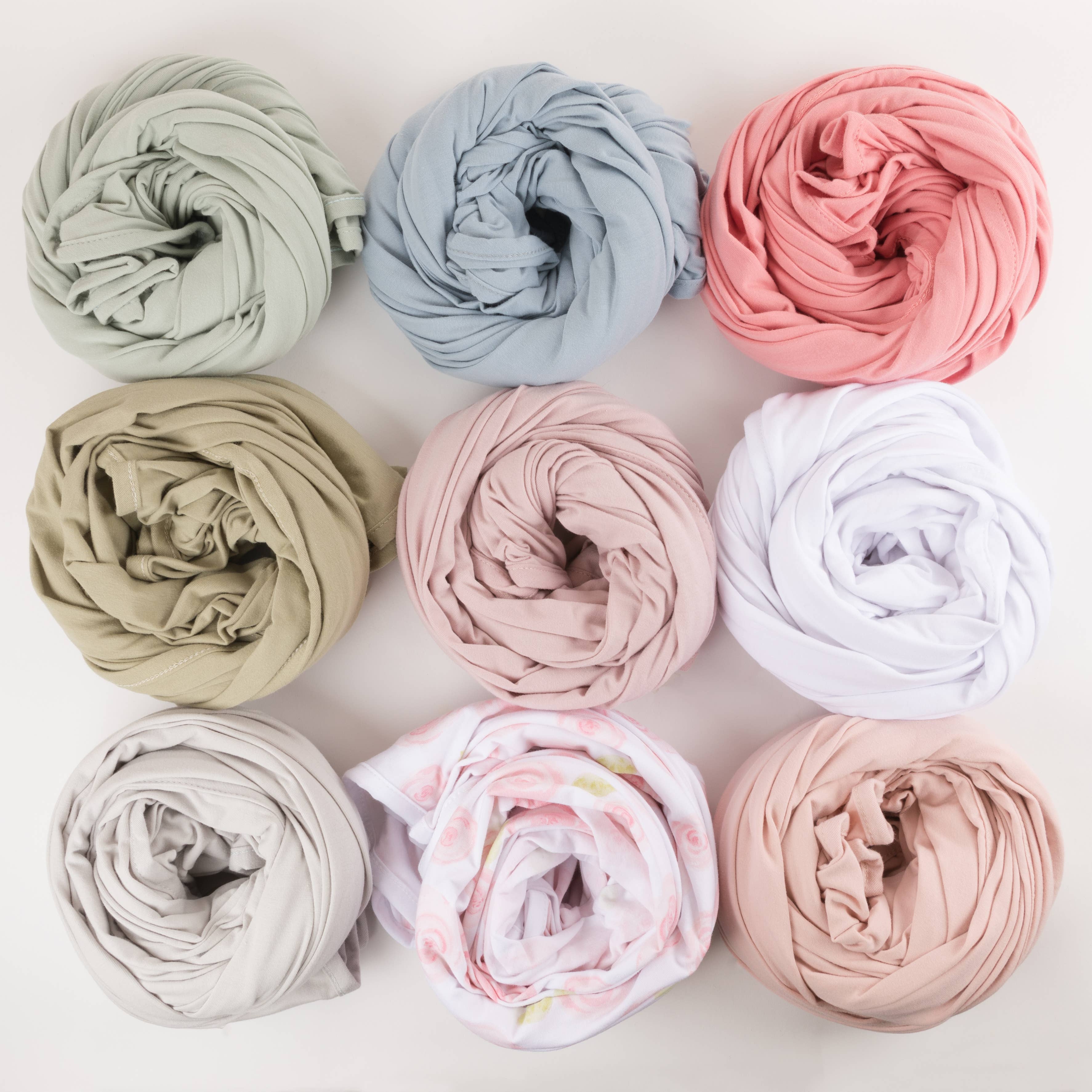 Ely’s & Co. - Wholesale Swaddle Set - Baby - Jersey Swaddle Blankets with 2 Baby Hats (variations)15