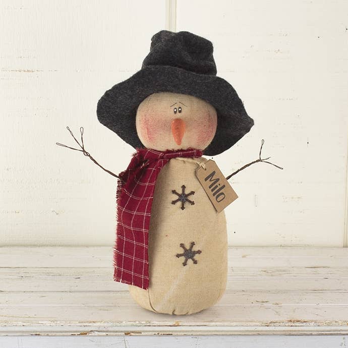 Milo Whimsical Snowman for wholesale by Honey and Me