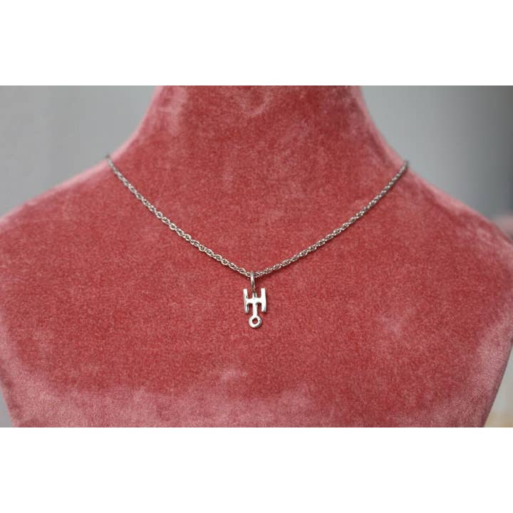 Sofia Ramsay - Wholesale Pendant/Charm Necklace - Planet Symbol Dainty Charm Necklaces in Sterling Silver6