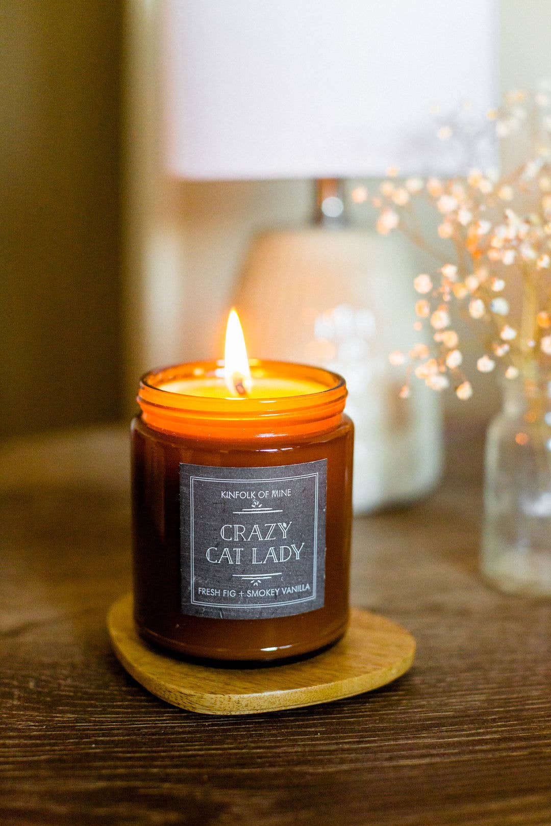 Kinfolk of Mine - Venta al por mayor Velas en tarros - Crazy Cat Lady - Vela2