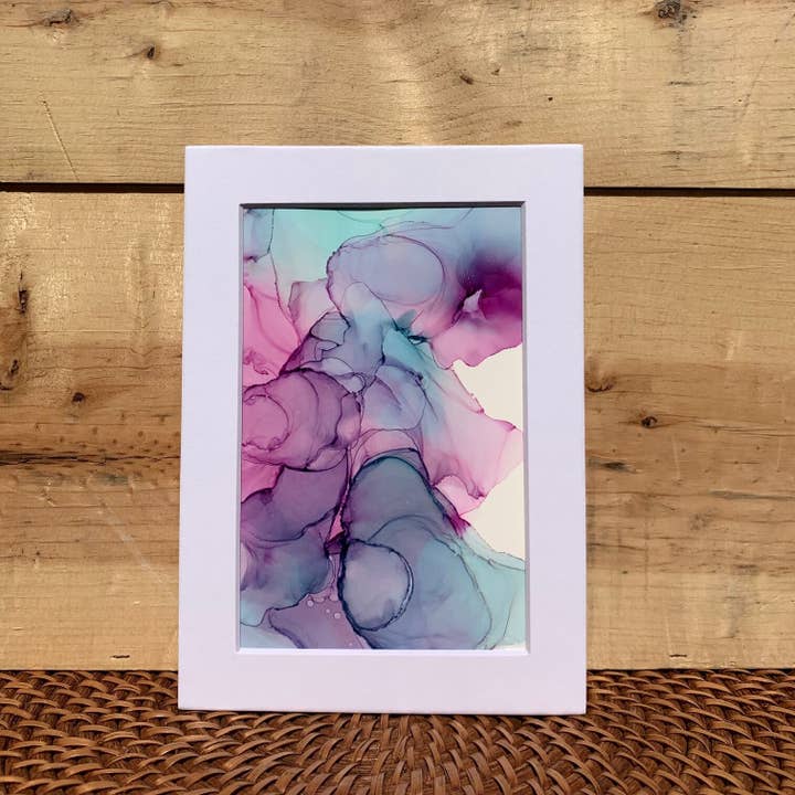 Kay Elle Dee Designs - Wholesale Art Print - Purple Swirl Art Print