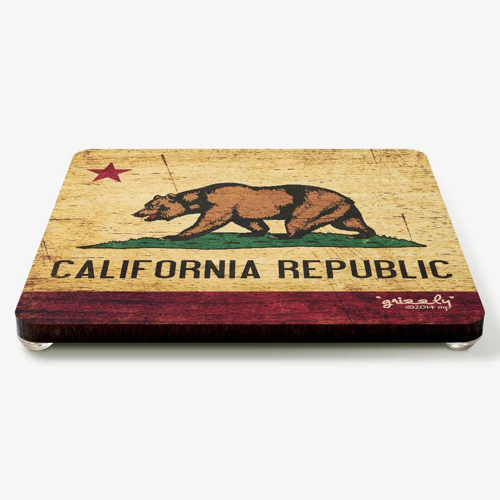 Simply Grateful - Wholesale Coasters - California Republic - Grizzly Coaster1