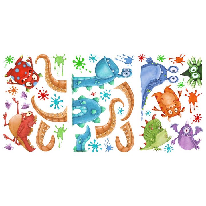 Monster Splat - Applique Jumbo per la vendita all'ingrosso da parte di Borders Unlimited