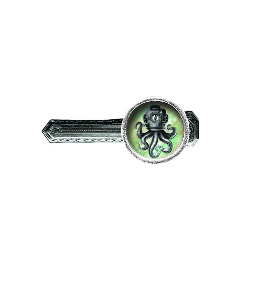 Classic Hardware - Wholesale Tie Clip - Men's - Octopus Tie Bar