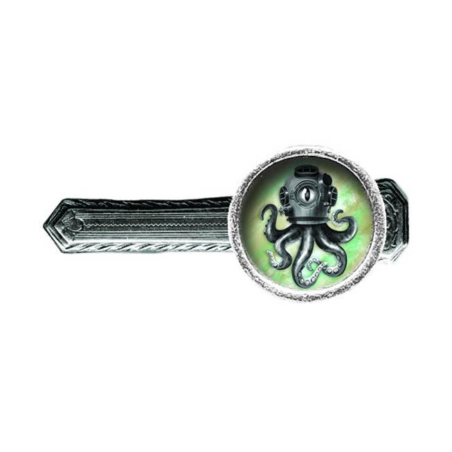 Classic Hardware - Wholesale Tie Clip - Men's - Octopus Tie Bar0
